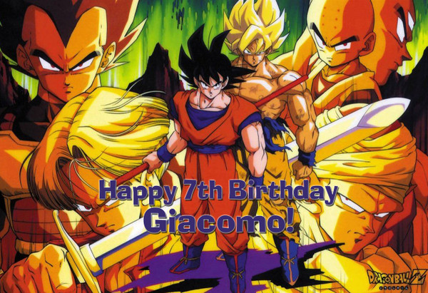 Dragon Ball Z Kai Personalized Poster Dragon Ball Z Kai Personalized Poster