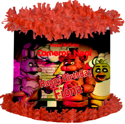 Celebrate with a Personalized Five Nights at Freddy's Pinata