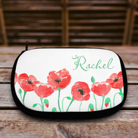 Poppy Flowers Cosmetic Bag Poppy Flowers Cosmetic Bag