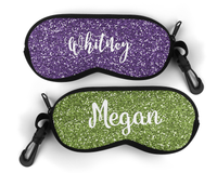 Glitter Design Sunglasses Case Glitter Design Sunglasses Case