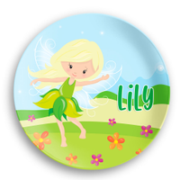 Fairy Design Personalized Polymer Dinner Plate Fairy Design Personalized Polymer Dinner Plate