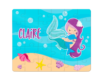 Mermaid Design Personalized Puzzle