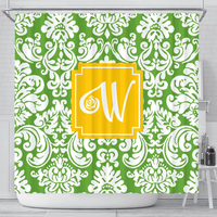 Antique Pattern Personalized Shower Curtain Antique Pattern Personalized Shower Curtain