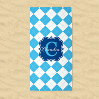Antique Pattern Personalized Beach Towel Antique Pattern Personalized Beach Towel