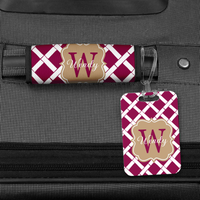 Bamboo Pattern Personalized Luggage Set Bamboo Pattern Personalized Luggage Set