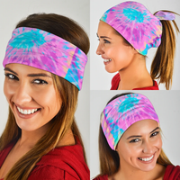 Tie Dye Neck Gaiter Bandana Headband Tie Dye Neck Gaiter Bandana Headband