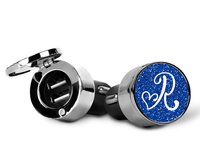 Glitter Heart Monogram USB Port Car Charger Glitter Heart Monogram USB Port Car Charger