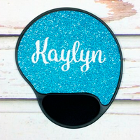 Glitter Design Mouse Pad with Wrist Rest Glitter Design Mouse Pad with Wrist Rest
