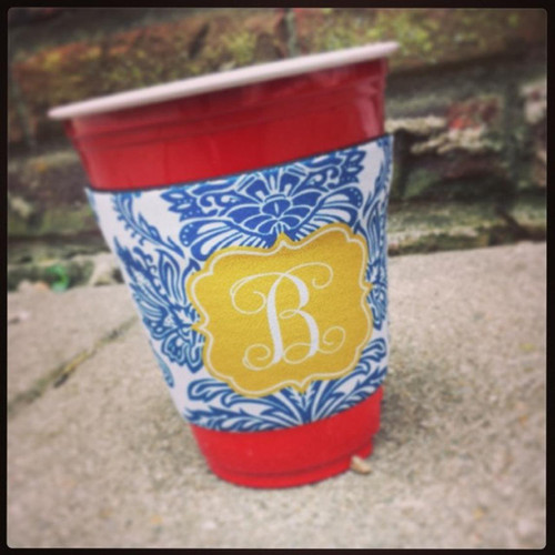Personalized Reusable Cup Sleeve