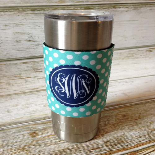 Preppy Collage 30oz Tumbler with Handle