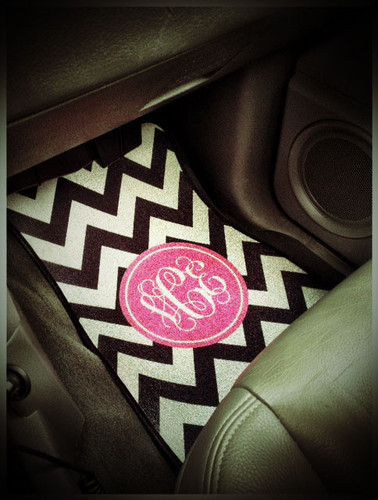 Monogram Car Mats