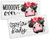 Funny Cow Design Car Tag 