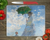 Claude Monet - Woman with a Parasol Artistic Glass Cutting Board