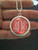 Monogram Silver Necklace Custom Color Jewelry