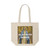 Ad Jesum Per Mariam Canvas Shopping Tote for Traditional Catholics