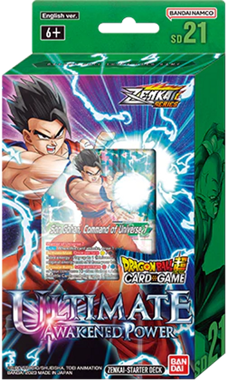 DRAGON BALL SUPER ZENKAI - BLUE FUTURE STARTER DECK