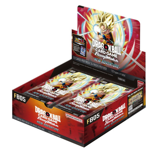 Dragon Ball Super Card Game: Fusion World – Booster Display - New Adventure [FB05]
