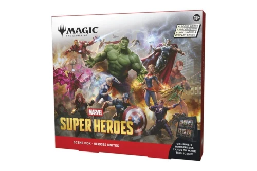 Marvel Superheroes Scene Box - Heroes United