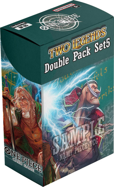 One Piece Card Game: Double Pack Display – Two Legends [DP-05]