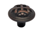 Oil Rubbed Bronze Cabinet Knob - Cypress Collection