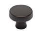 KraftMaid Decorative Hardware Keene Collection - Black Bronze Round Knob