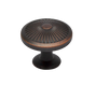 KraftMaid Decorative Hardware Amelia Collection - Oil Rubbed Bronze Knob
