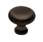 KraftMaid Decorative Hardware Meridian Collection - Dark Oil Rubbed Bronze Knob
