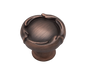 KraftMaid Decorative Hardware Bordeaux Collection - Statuary Bronze Knob