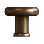 Brushed Bronze Baluster Knob-DEV