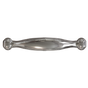 Polished Nickel Crescent Pull 4" center pull-DEV