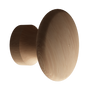 Maple Round Knob-DEV