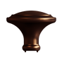 Statuary Bronze Simplicity Knob-DEV