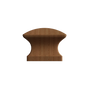 Oak Square Wood Knob-DEV