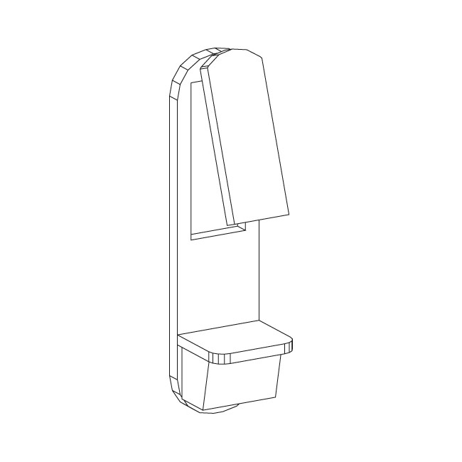 Shelf Clips (for 1/2" Shelves)