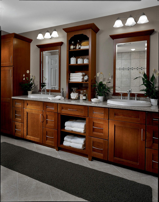 Stylish Symmetry Bathroom