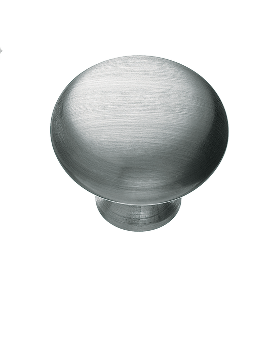 Matte Nickel Cabinet Knob - Essential Collection