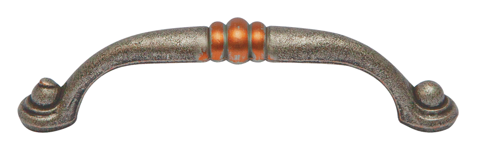 Pewter & Copper Cabinet Pull 3-3/4 in. - Stockton Collection