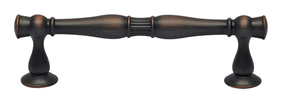 KraftMaid Decorative Hardware Amelia Collection - Oil Rubbed Bronze Pull 3-3/4 in