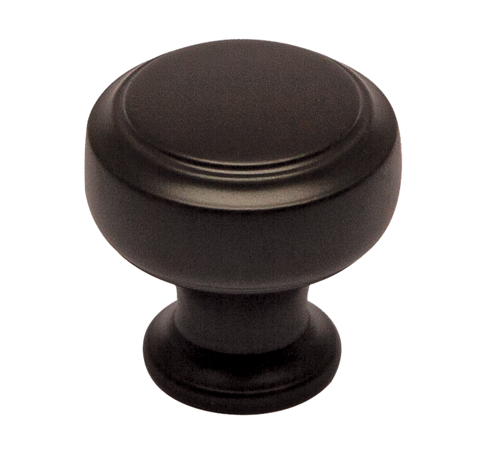KraftMaid Decorative Hardware Spindle Collection - Black Bronze Knob