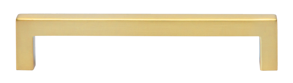 Brushed Brass Cabinet Pull 5-1/16 in. - Halifax Collection