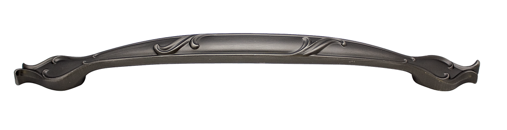 KraftMaid Decorative Hardware Bordeaux Collection - Antique Nickel Pull 12 in