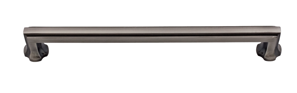 KraftMaid Decorative Hardware Resolute Collection - Antique Nickel Pull 8 in