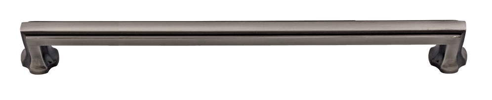 KraftMaid Decorative Hardware Resolute Collection - Antique Nickel Pull 15 in