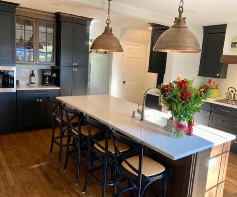 Black customer-submitted kitchen called "Gaet a kitchen"