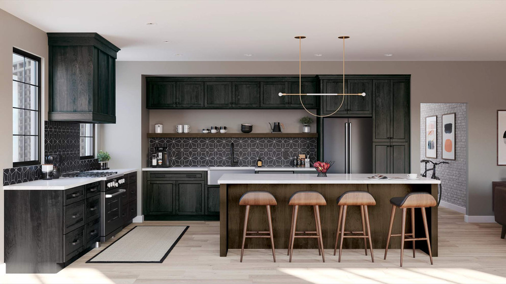 Dark & Dashing Kitchen