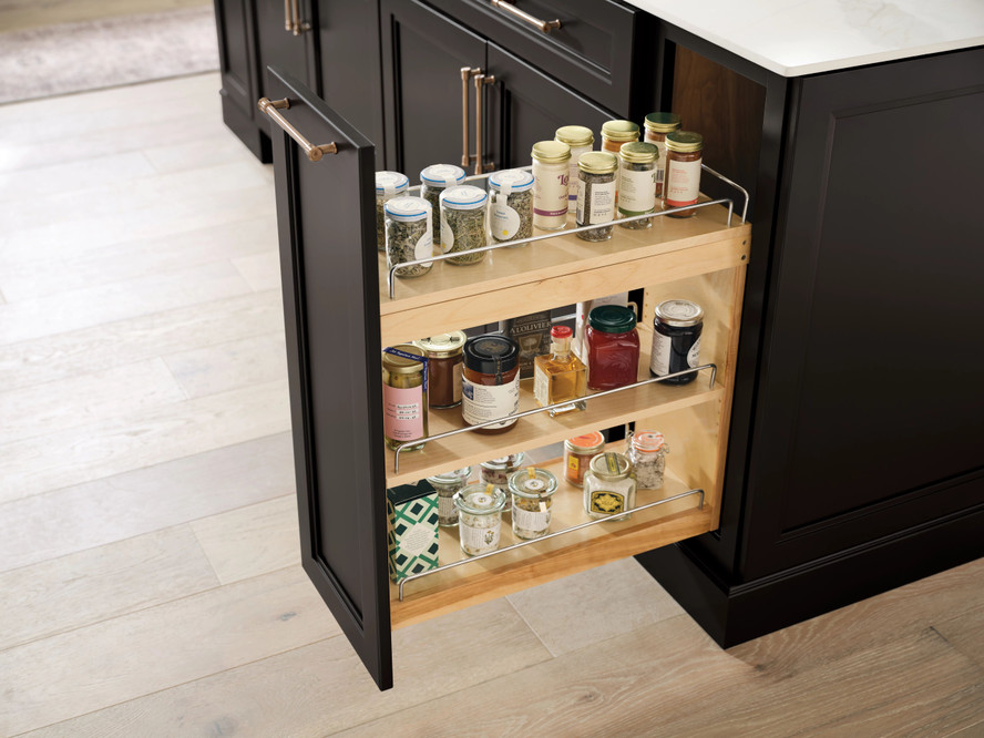 Interchangeable Base Cabinet Pull-Out