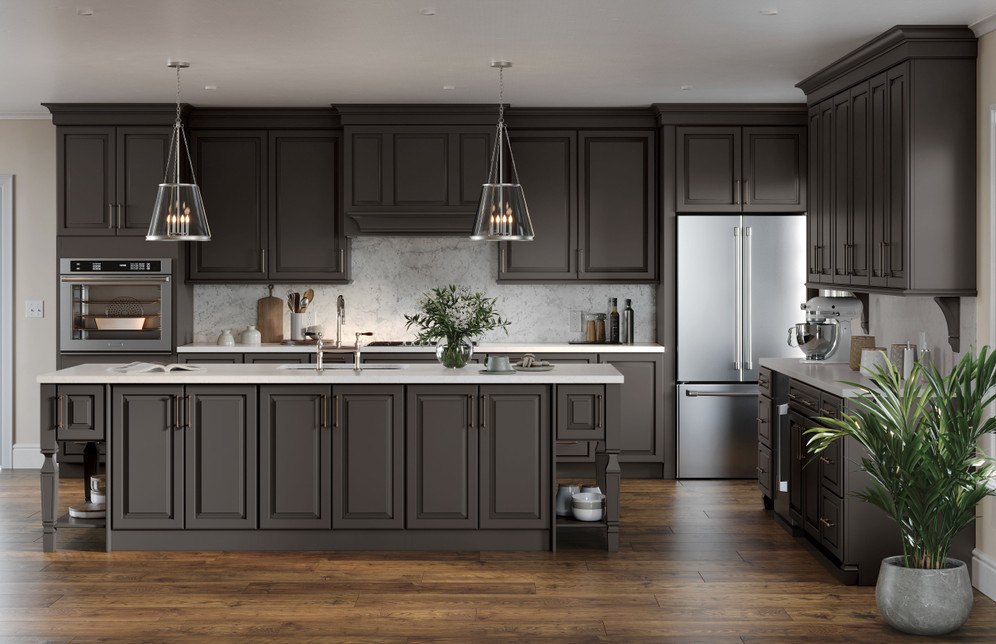 Island End Cap with Doors