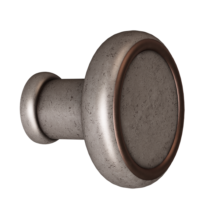 Antique Pewter w/ Copper Baluster Knob-DEV