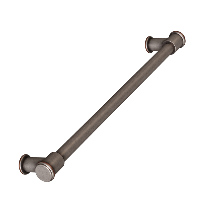 Antique Pewter w/ Copper Baluster Pull 15" center pull-DEV