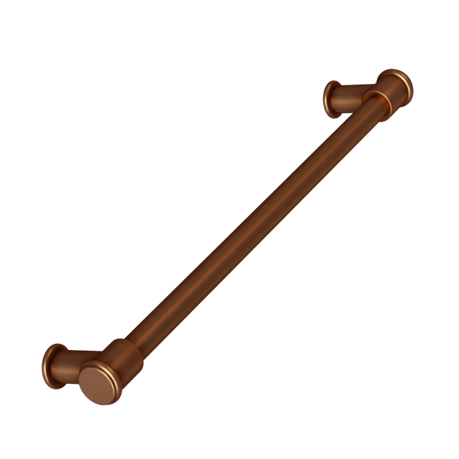 Brushed Bronze Baluster Pull 15" center pull-DEV